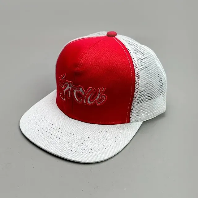 Supreme Trucker Cap Red/White