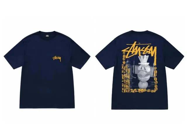 Stüssy Graphic Tee Invl Tribe Print