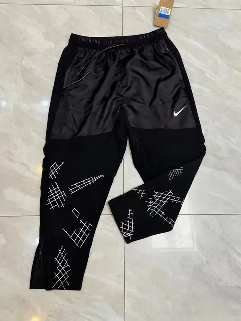 Nike Running Division Joggers Grid Print