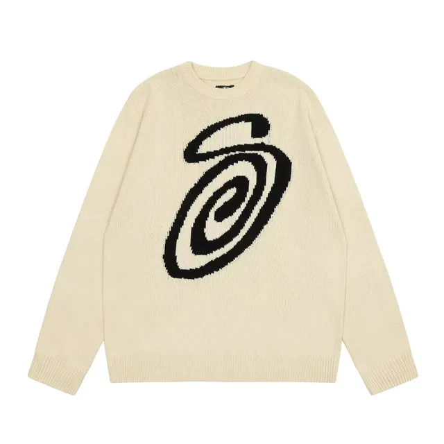 Stüssy Knit Sweater Swirl Logo