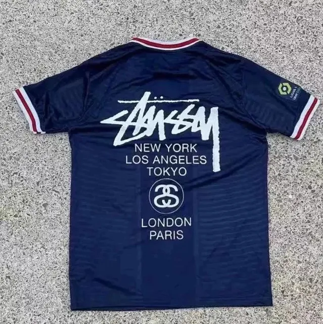 Stüssy × Supreme Graphic Jersey World Cities