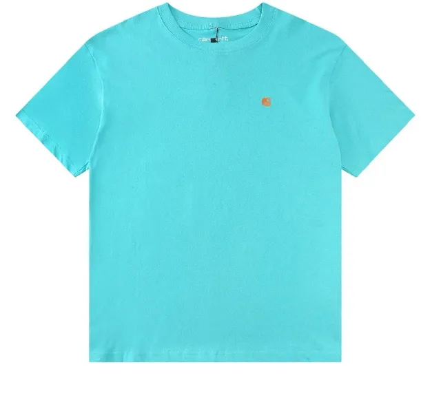 Carhartt Logo T-Shirt Turquoise
