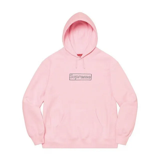 E531 Pink Supreme21Supreme21SSKAWSLogoHooded Co branded