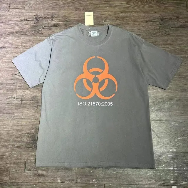 Vetements Graphic T-Shirt Biohazard Print