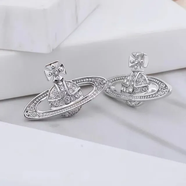 Vivienne Westwood Orb Earrings Crystal-Embellished