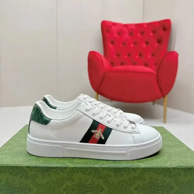 Gucci Ace Sneaker Bee Web Stripe