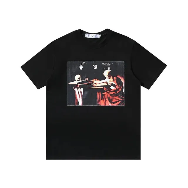 Off-White Graphic Tee Painting Print