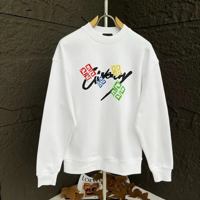 Dior Crewneck Sweatshirt Multicolor Logo Print