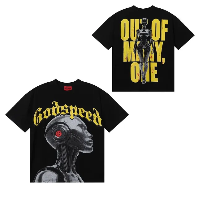 Godspeed Graphic Tee Out of Many, One