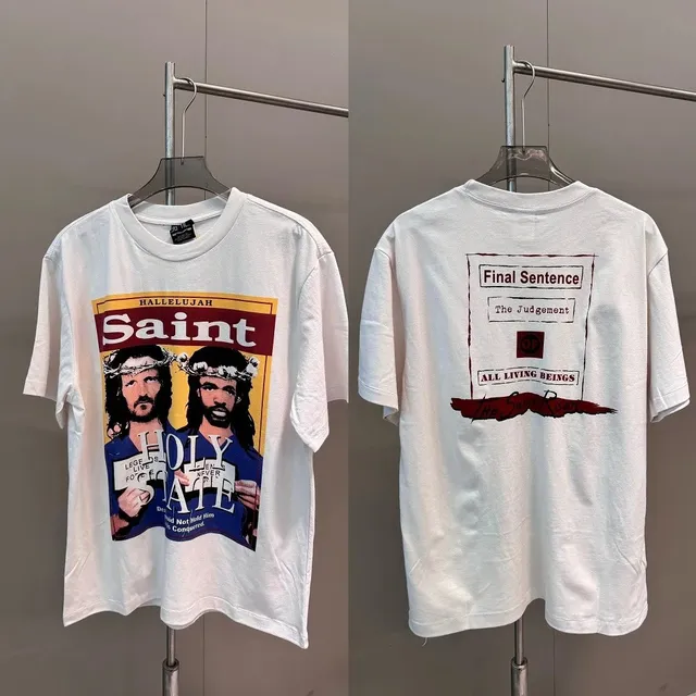 Graphic T-Shirt Saint Holy State Print