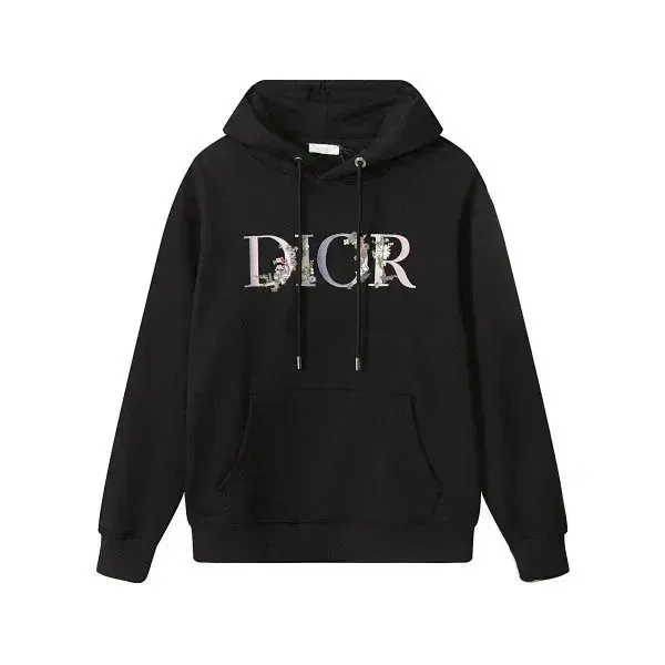 Dior Hoodie Floral Logo