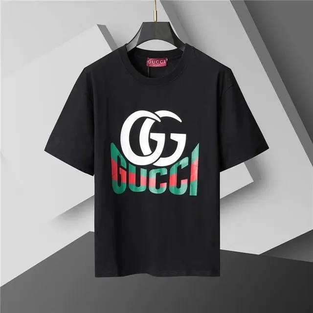 Gucci Logo T-Shirt GG and Web Print