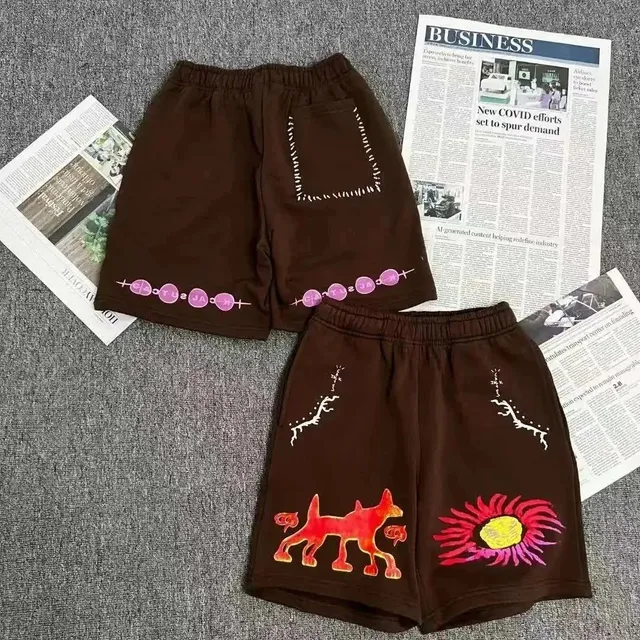 Travis Scott Shorts Cactus Jack Graphic