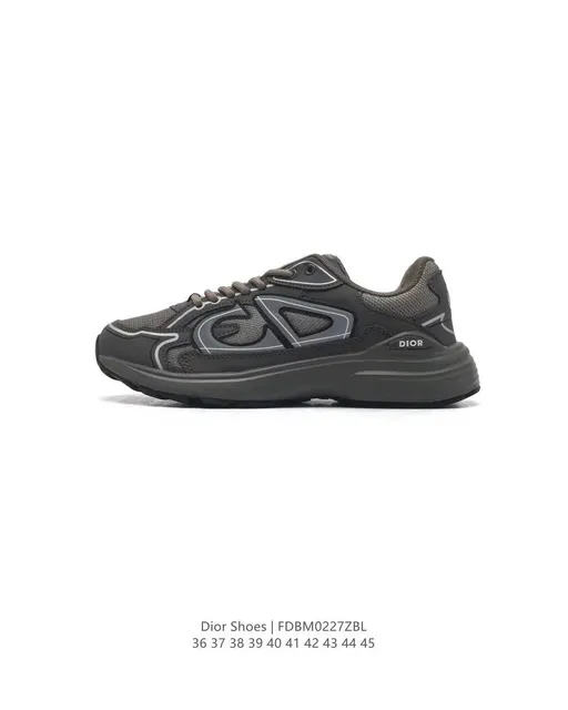 Dior B23 Low Monogram Grey
