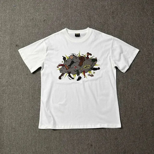 Graphic T-Shirt Explosion Print