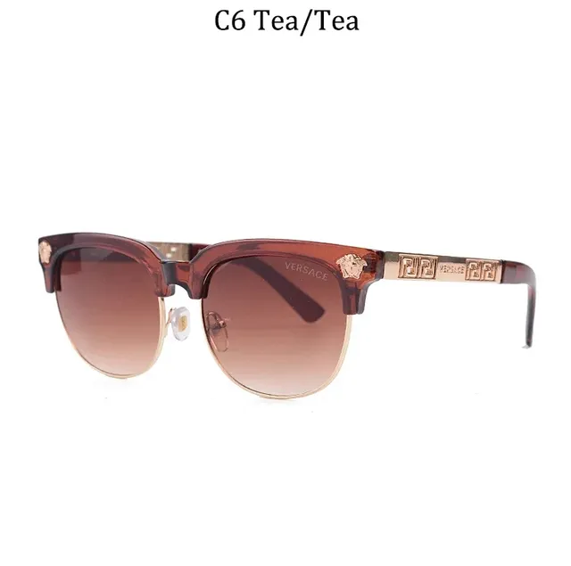 Versace Clubmaster Sunglasses Medusa & Greca Trim