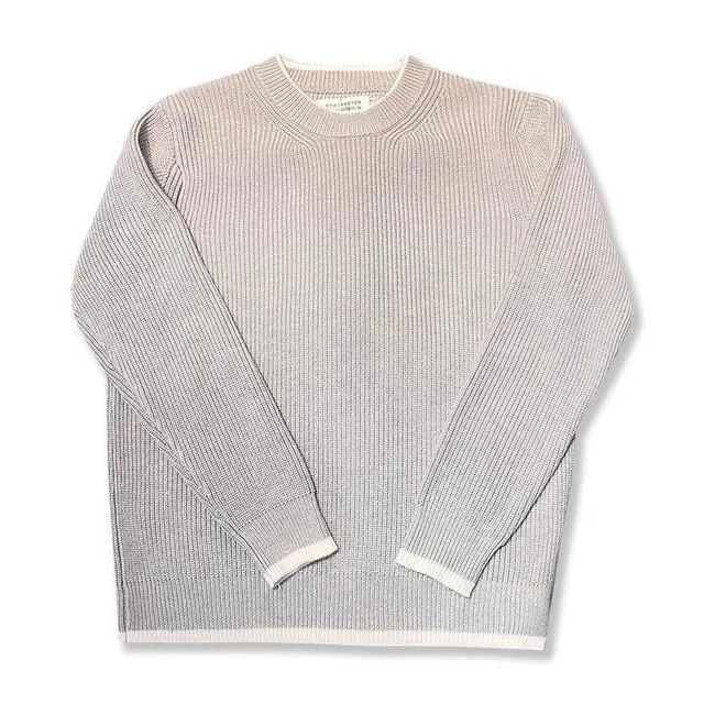 Maison Margiela Ribbed Knit Sweater Neutral Tone