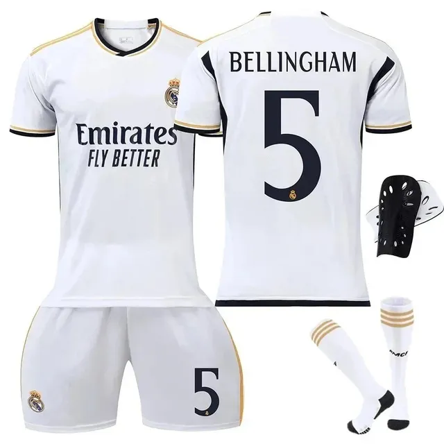 Adidas Real Madrid Home Kit Bellingham #5
