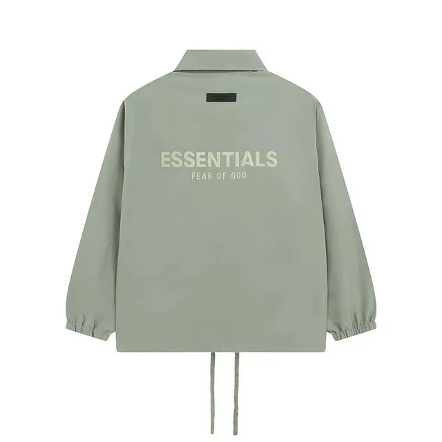 Fear of God Essentials Coach Jacket Essentials Logo