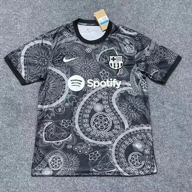 Nike FC Barcelona Third Jersey Paisley Print
