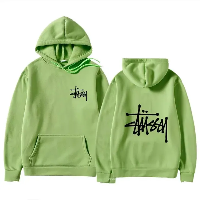 Stüssy Hoodie Logo Print