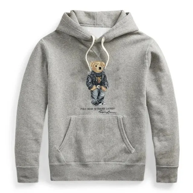 Polo Ralph Lauren Polo Bear Hoodie Heather Grey