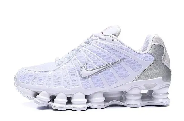 Nike Shox TL White Silver