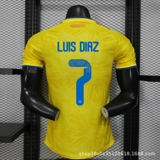 2627哥伦比亚主场7号LUIS DIAZ
