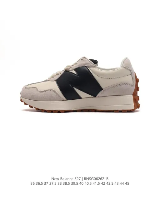 New Balance 327 Beige Black Gum