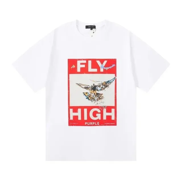 Purple Brand Fly High Tee Eagle Graphic
