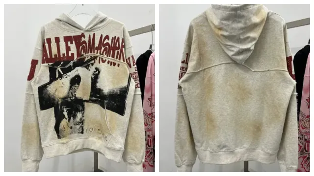 Gallery Dept. Hooded Sweatshirt Alley Oop Mashup Print