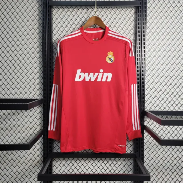 11-12 real madrid second guest long sleeves
