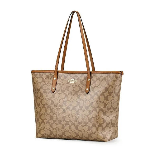 Coach Tote Bag Signature Canvas