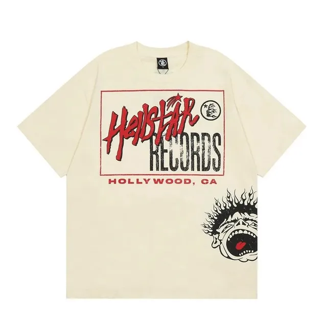 Hellstar Records Tee Hollywood CA Graphic