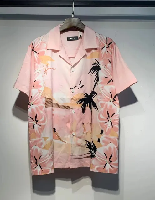 Amiri shirts Tropical Print