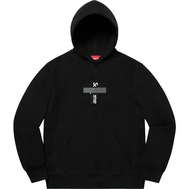 Supreme Box Logo Hooded Sweatshirt Black