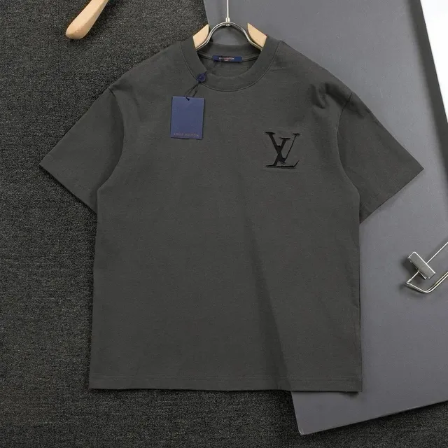 Louis Vuitton LV Logo T-Shirt Embroidered Monogram