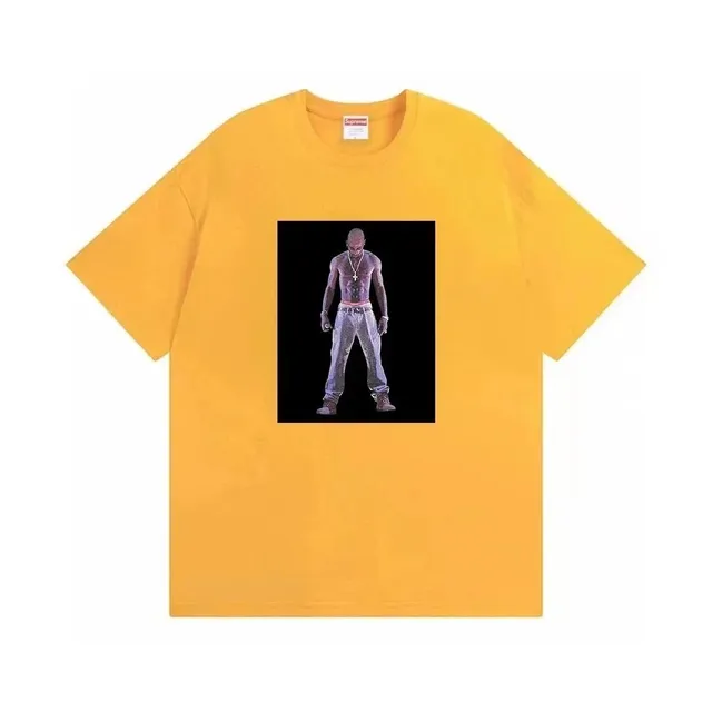 Supreme T-Shirt Tupac Photo Print