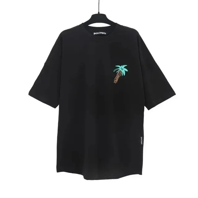 Palm Angels Palm Tree Tee Embroidered Palm