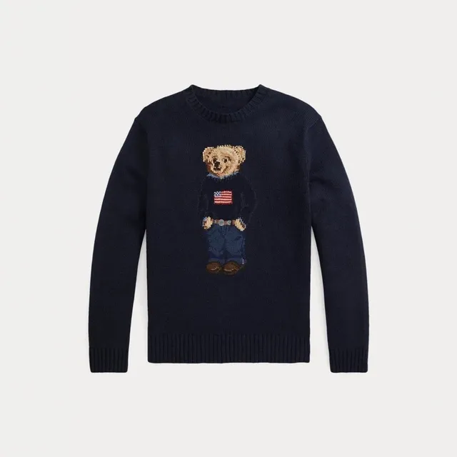 Polo Ralph Lauren Polo Bear Sweater American Flag Bear