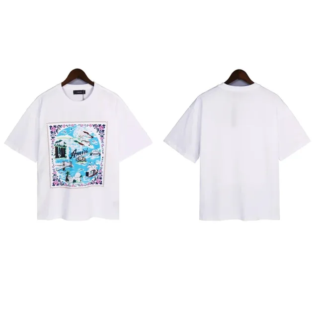 Amiri Graphic Tee California Print