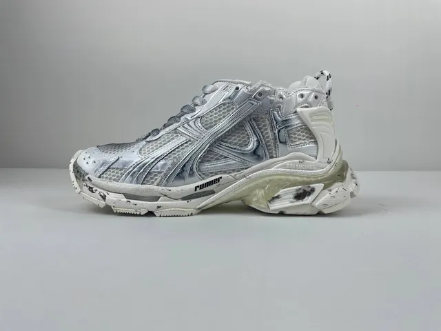 Balenciaga Speed Trainer Distressed White