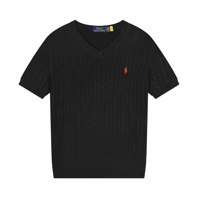 Polo Ralph Lauren V-Neck Sweater Cable Knit