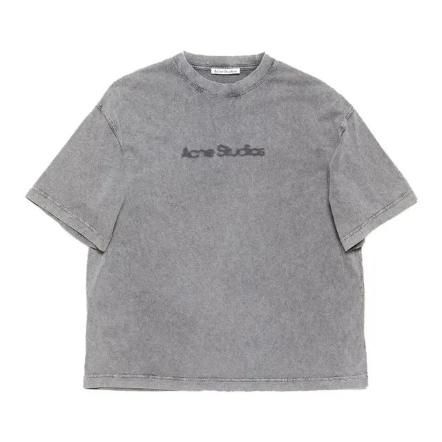 Acne Studios Logo T-Shirt Acid Wash