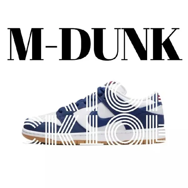 Nike Dunk Low Navy White
