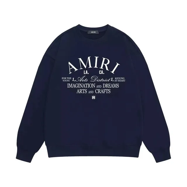 Amiri Crewneck Sweatshirt Arts District Print