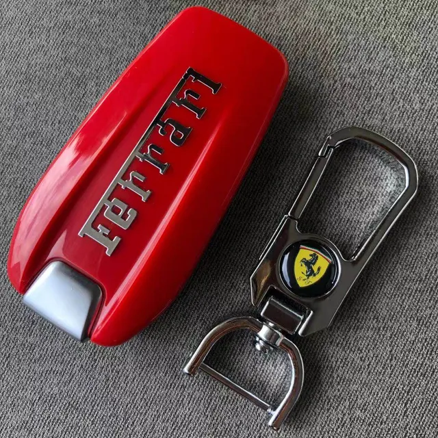 New Ferrari Key with Circuit Board Tooth Opening Key Chain