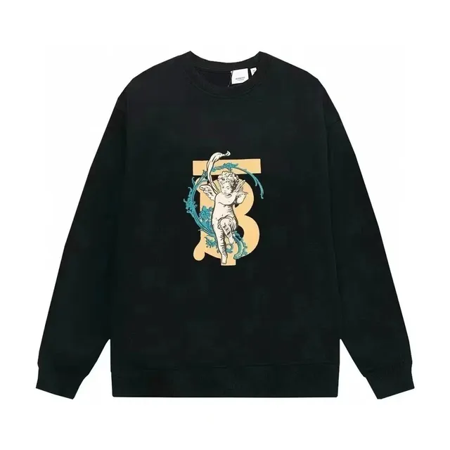 Burberry Crewneck Sweatshirt Angel Logo Print