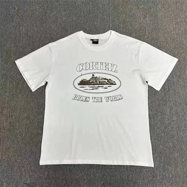 Graphic Tee Corteiz Rules The World