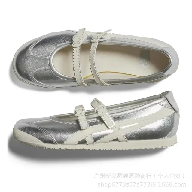 Onitsuka Tiger Mexico 66 Metallic Silver